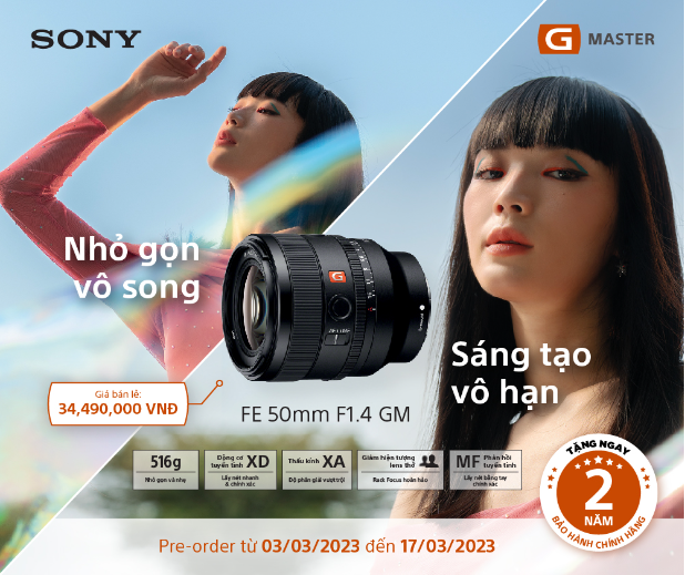 Sony thêm sự lựa chọn cho dải ống kính full-frame nhỏ gọn với FE 50mm F1.4 GM - Ảnh 4.