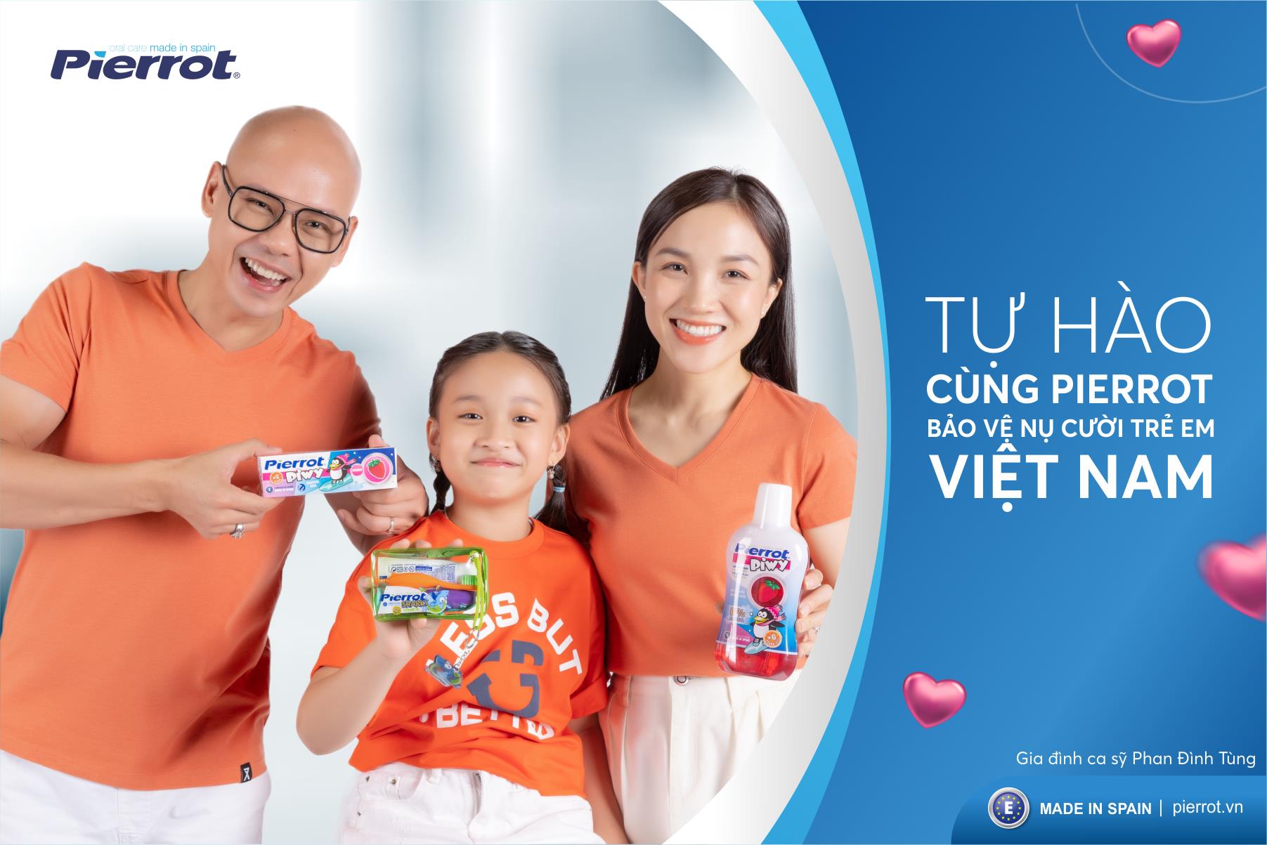 Ca sĩ Phan Đinh Tùng đồng hành cùng Pierrot bảo vệ nụ cười trẻ em Việt Nam - Ảnh 1.