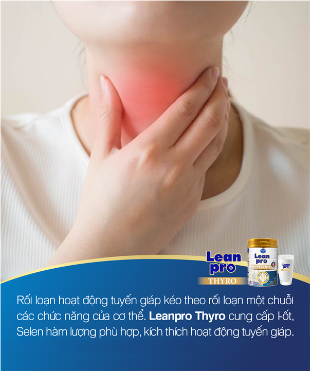 Leanpro Thyro - Dinh dưỡng y học chuyên biệt tăng cường sức khỏe tuyến giáp - Ảnh 1.