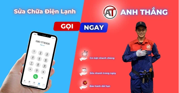 Điện lạnh Anh Thắng – Sửa chữa điện máy, bảo hành tin cậy, chi phí rõ ràng - Ảnh 5.