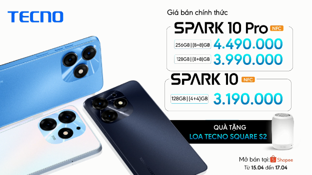 Tecno &quot;khuấy động&quot; dòng phân khúc giá rẻ với Spark 10 Pro và Spark 10 - Ảnh 2.