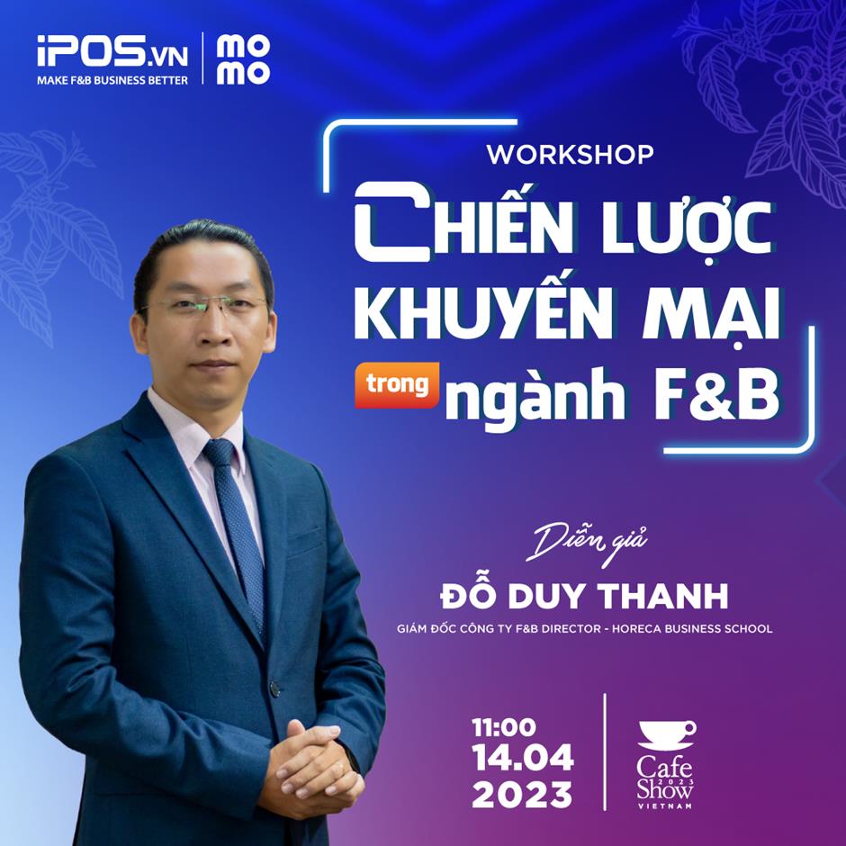 Cafe Show 2023: Khám phá tương lai công nghệ F&B cùng iPOS.vn và MoMo - Ảnh 2.