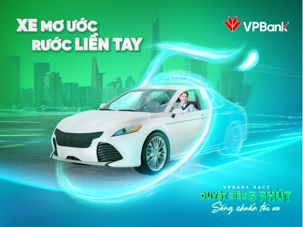 Vay VPBank mua ô tô lãi suất 8,8%/năm, phê duyệt trong 5 phút - Ảnh 1.