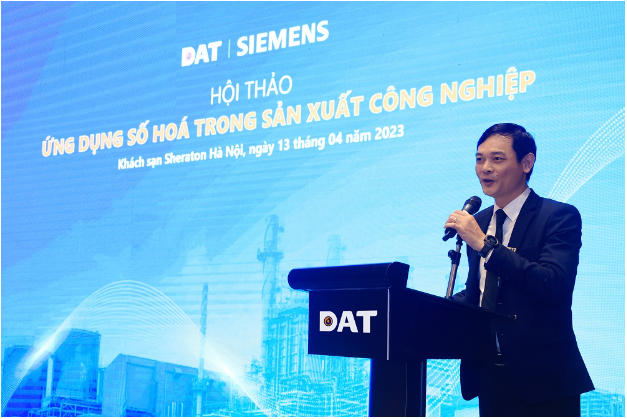 DAT Group và Siemens phối hợp tổ chức hội thảo “Ứng dụng số hóa trong sản xuất công nghiệp” - Ảnh 1. DAT Group và Siemens phối hợp tổ chức hội thảo “Ứng dụng số hóa trong sản xuất công nghiệp” - Ảnh 1.