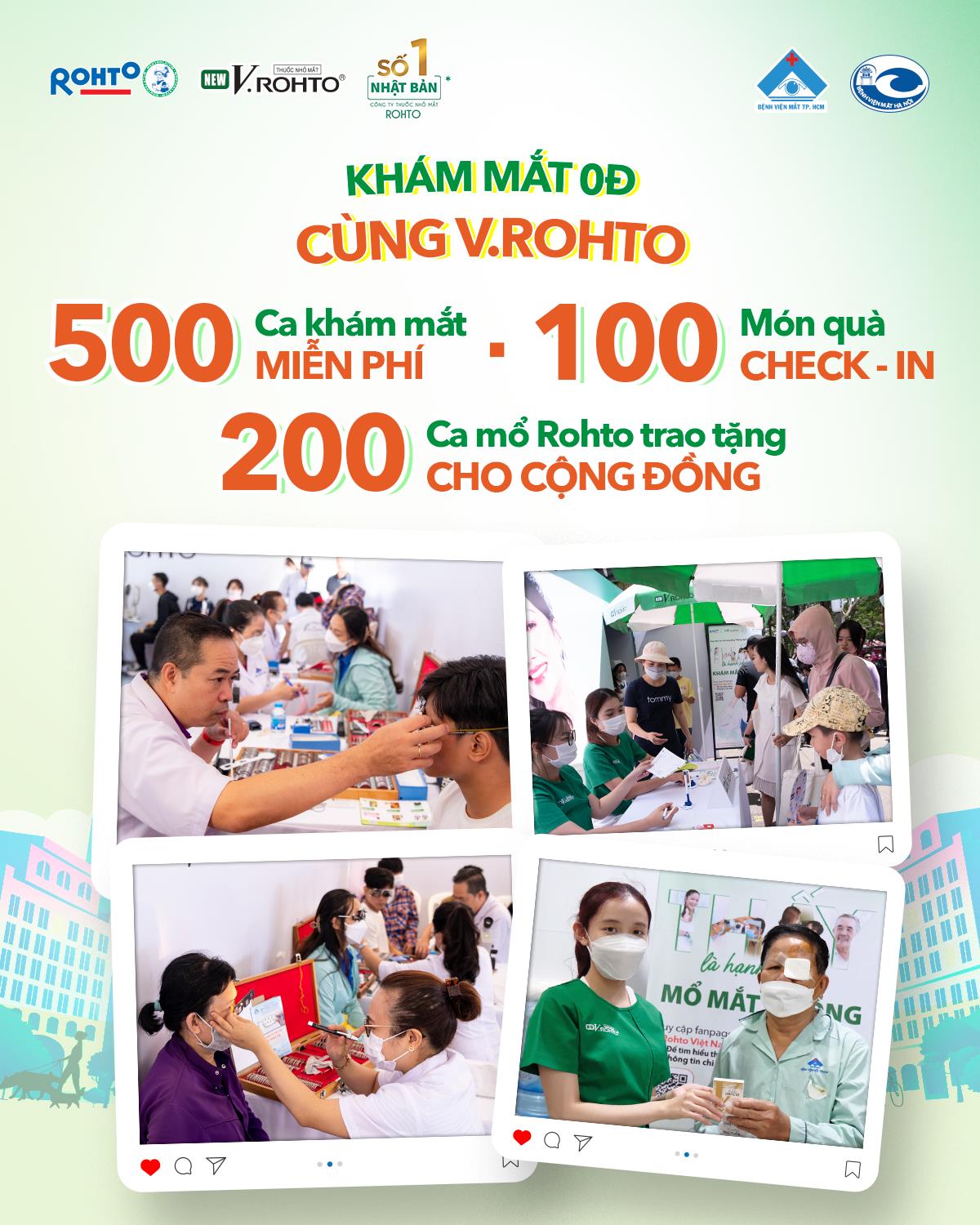 V.Rohto khởi động chiến dịch chăm sóc mắt cộng đồng lần thứ 18 với mục tiêu 35.000 ca khám mắt miễn phí - Ảnh 1.