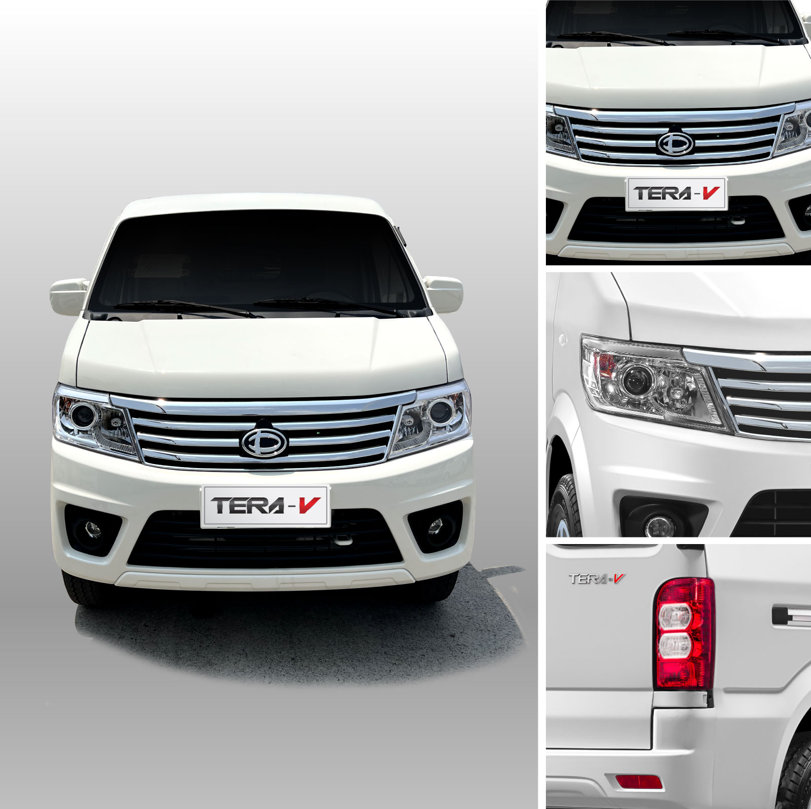 Xe tải van TERA-V nâng cấp từ ngoại thất đến nội thất, giá không đổi kèm ưu đãi lớn - Ảnh 1.