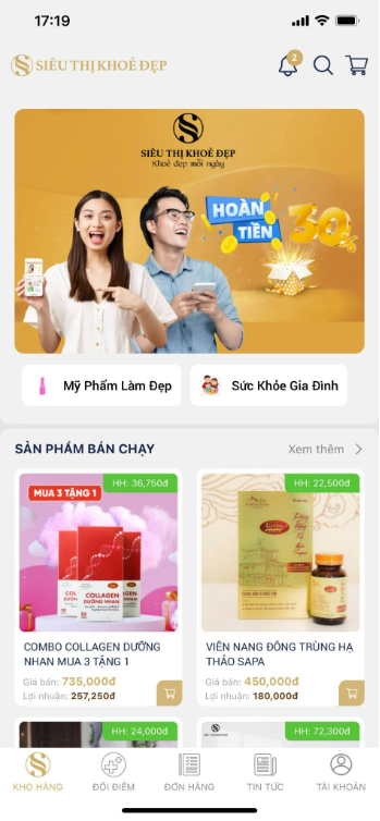 Siêu Thị Khỏe Đẹp đón đầu xu hướng công nghệ trong mua sắm online - Ảnh 2.