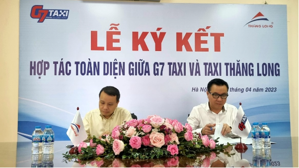 Taxi Thăng Long gia nhập mạng lưới hợp tác liên kết của G7 Taxi - Ảnh 1.