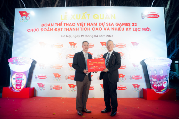 ACECOOK Việt Nam đồng hành cùng Đoàn thể thao Việt Nam dự SEA Games 32 - Ảnh 1.