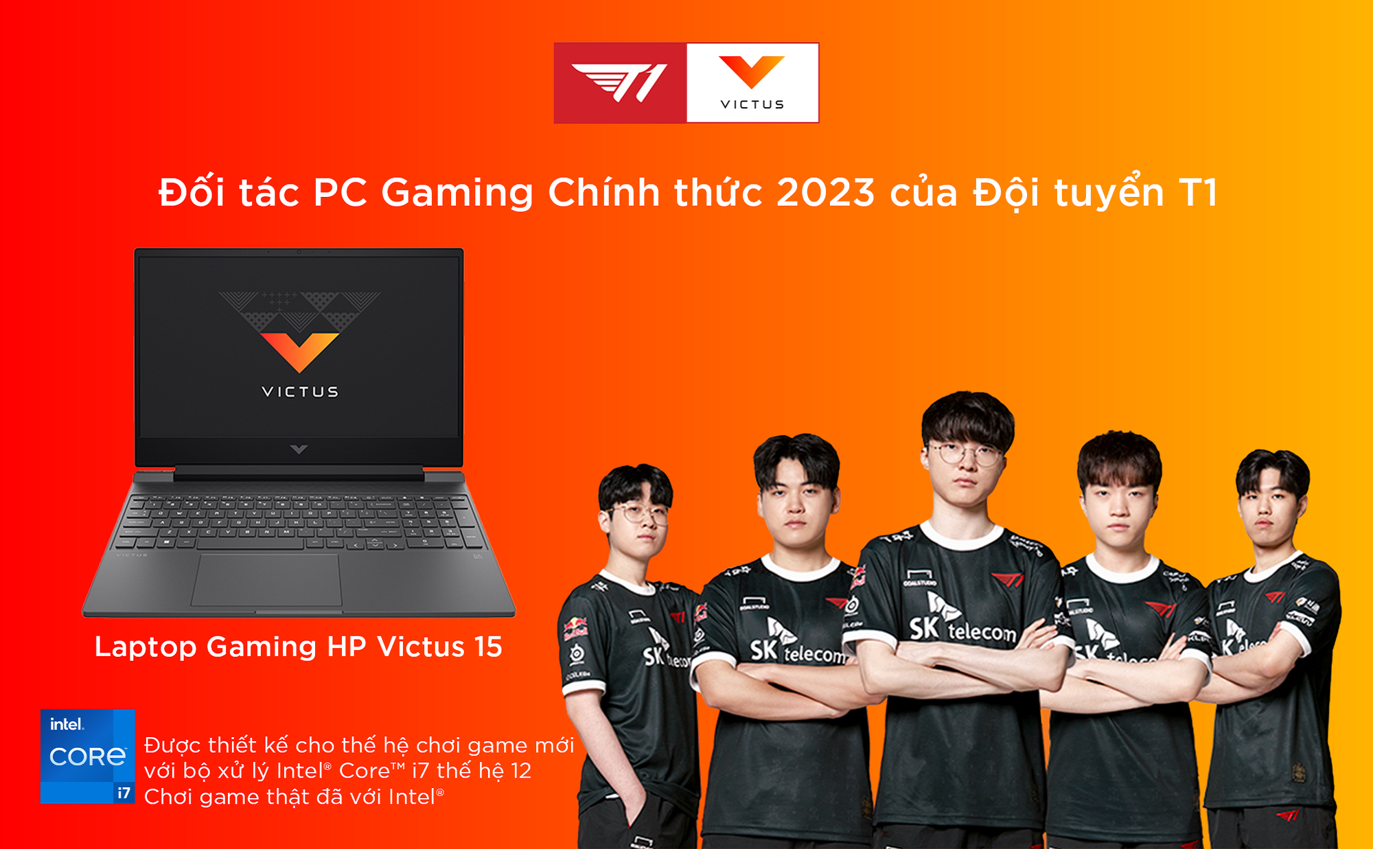 HP Victus là đối tác PC gaming chính thức 2023 của đội tuyển T1   - Ảnh 1.