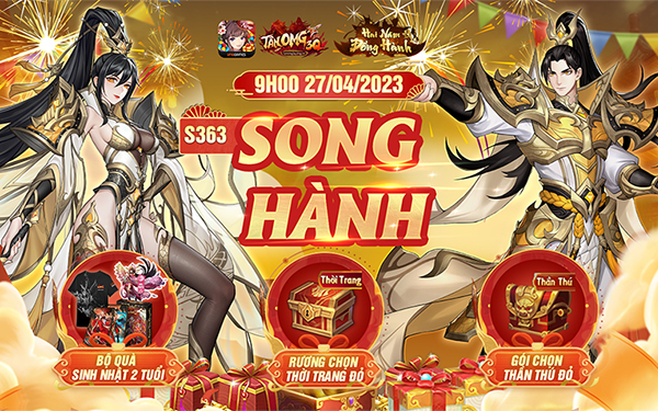 S363 Song Hành: Máy chủ đặc biệt đón tuổi lên 2 cùng Tân OMG3Q – VNG - Ảnh 2.