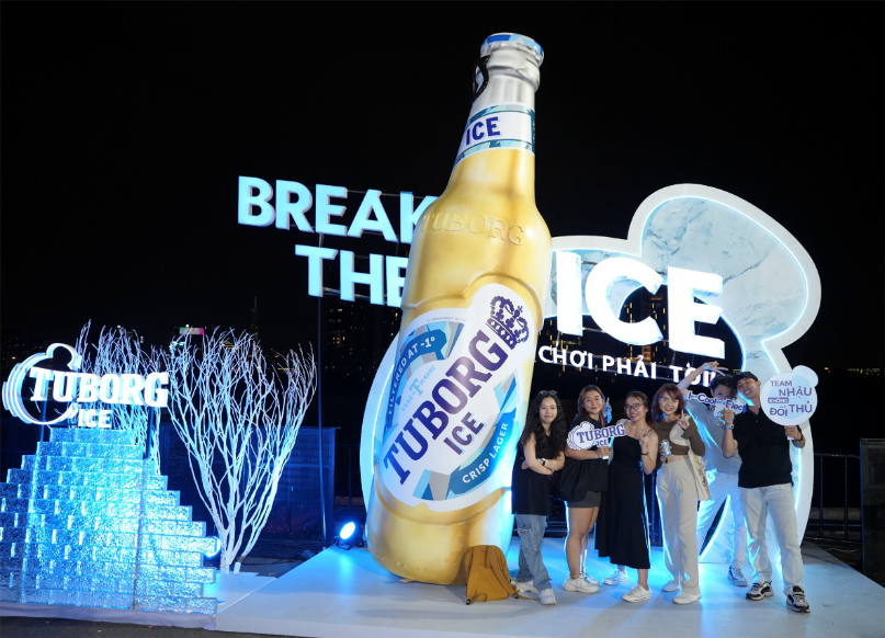 Ra mắt Tuborg Ice: Sảng khoái “Băng qua mọi cuộc vui - Chơi phải tới” - Ảnh 1.