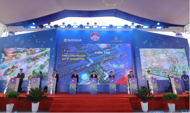 Tập đoàn Sơn Hà chính thức khởi công khu công nghiệp SHI IP Tam Dương - Ảnh 2.