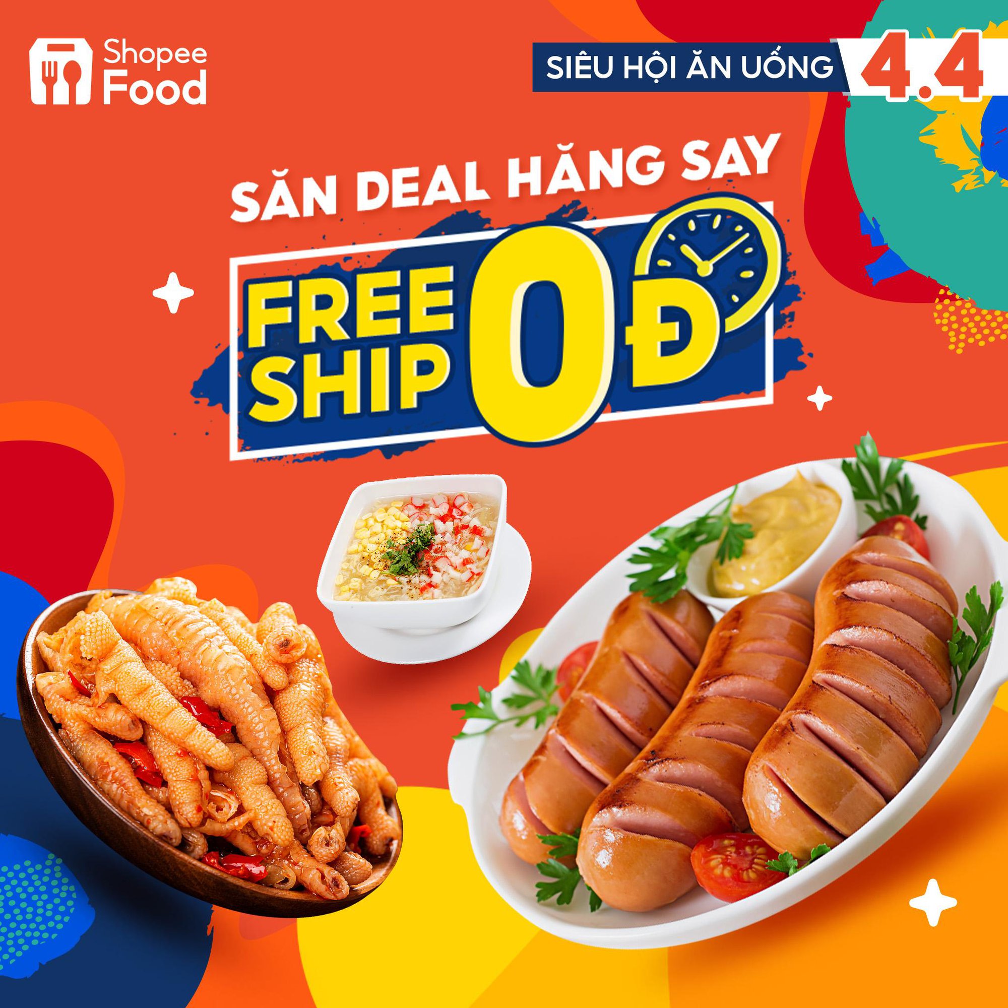 Ăn phủ phê với các món ngon tại “4.4 - Siêu hội ăn uống” của ShopeeFood - Ảnh 2.