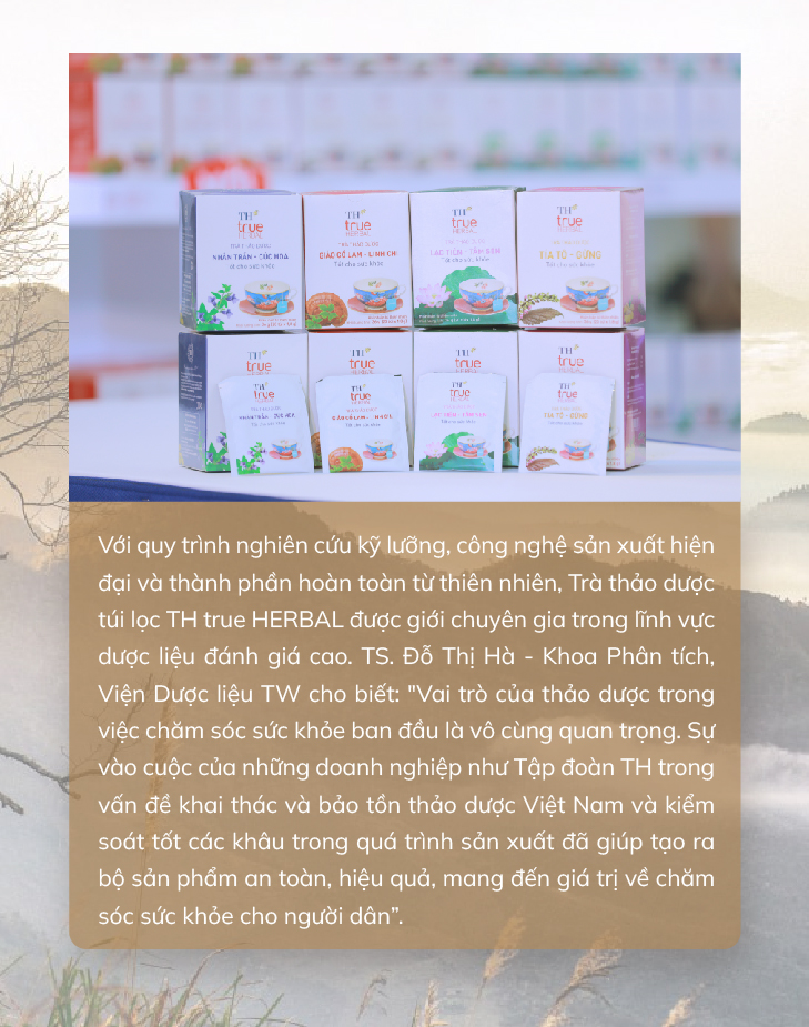 Trà túi lọc TH true HERBAL - chắt lọc và lan tỏa tinh hoa thảo dược Việt ra thế giới - Ảnh 3.