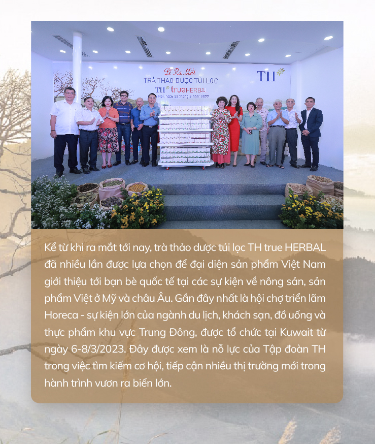 Trà túi lọc TH true HERBAL - chắt lọc và lan tỏa tinh hoa thảo dược Việt ra thế giới - Ảnh 5.