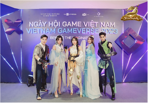 Dòng game Võ Lâm Truyền Kỳ chiếm trọn &quot;Spotlight&quot; Vietnam GameVerse 2023 với màn hô Lô Tô cực vui nhộn - Ảnh 1.
