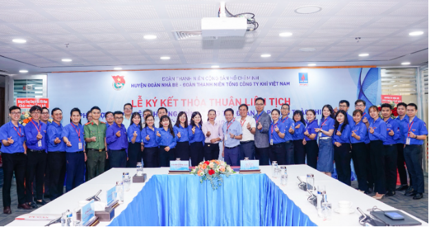 Lễ ký kết giữa Tổng Công ty Khí Việt Nam và Huyện đoàn Nhà Bè - Ảnh 3.