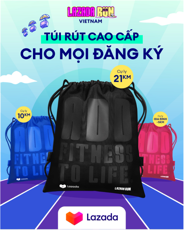 Giải chạy đáng chú ý tháng 4 – Lazada Run chính thức công bố bản đồ đường chạy bốn cự ly