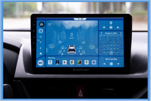 Màn hình ô tô Android Safeview - Sản phẩm công nghệ được nhiều người lựa chọn - Ảnh 4.