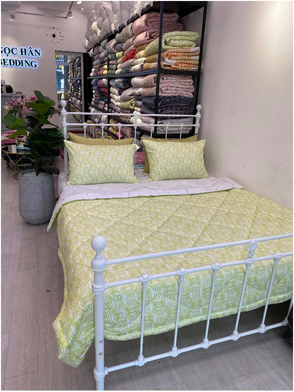 Ngọc Hân Bedding bật mí bí quyết lựa chăn ga hè 2023 - xua tan ngày oi bức - Ảnh 2.