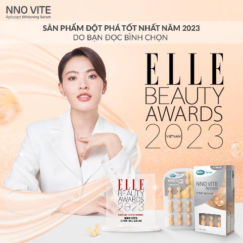 Serum NNO VITE được vinh danh tại lễ trao giải Elle Beauty Awards 2023 - Ảnh 3.