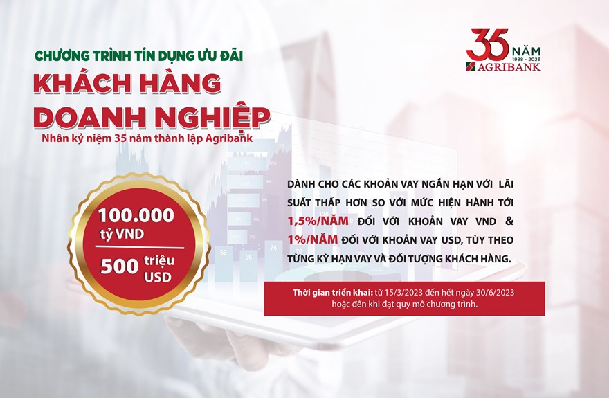 Agribank triển khai nhiều  chương trình tín dụng ưu đãi hỗ trợ khách hàng - Ảnh 3.