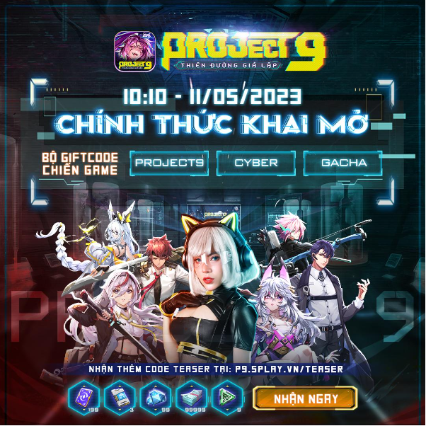 Cách nhập code game Project 9 trong 2023