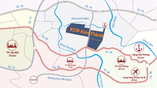 KCN Kim Thành: Mô hình xanh và mục tiêu hút vốn FDI tại Hải Dương - Ảnh 1.