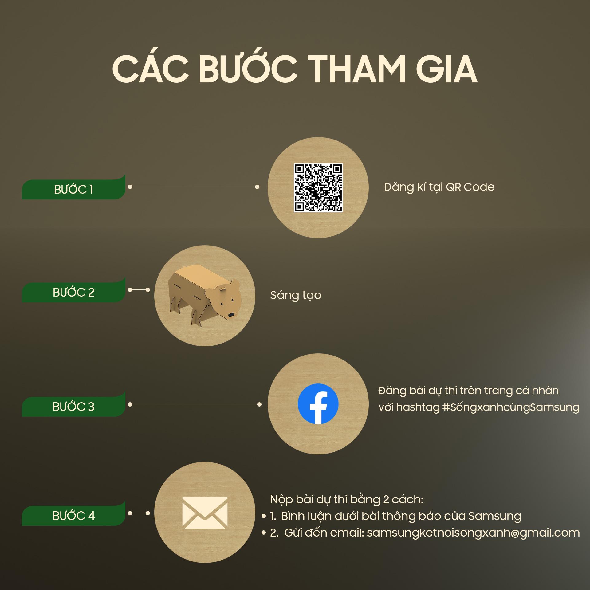 Tái chế TV Samsung thành đồ hand-made, rinh tiền mặt và quà khủng!