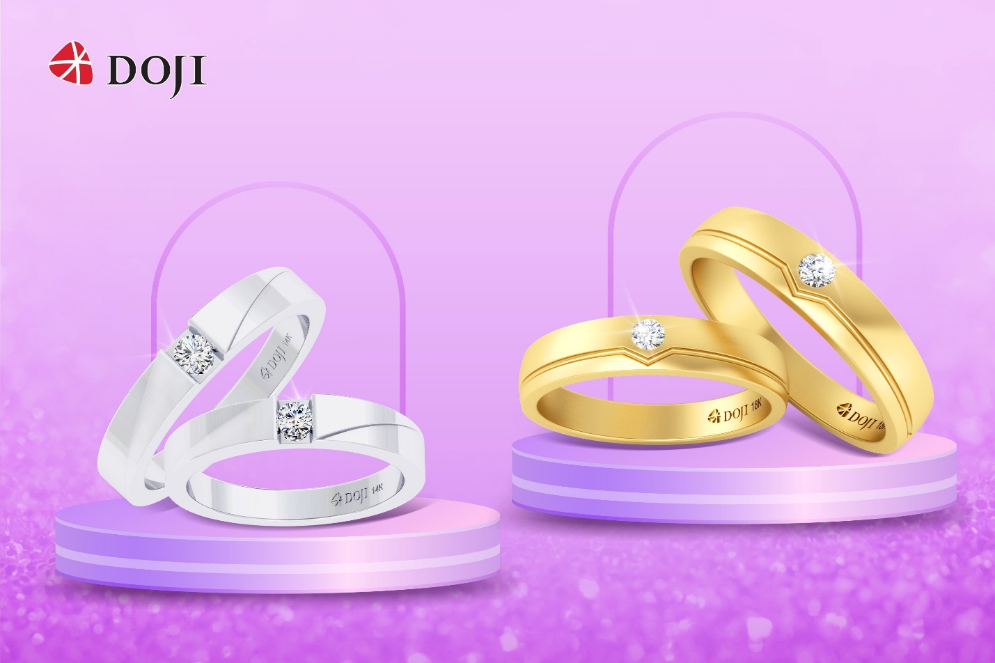 Sở hữu nhẫn cưới kim cương tự nhiên Wedding Land giá 6 triệu đồng - Ảnh 2.