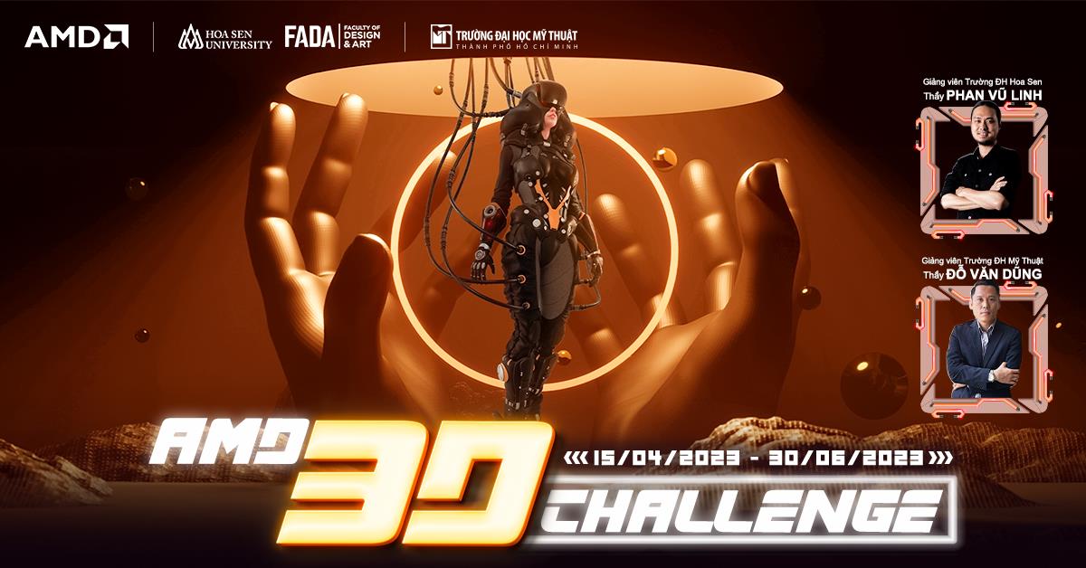 Cuộc thi “AMD 3D Challenge” - Khi kỹ thuật kết hợp sáng tạo - Ảnh 5.