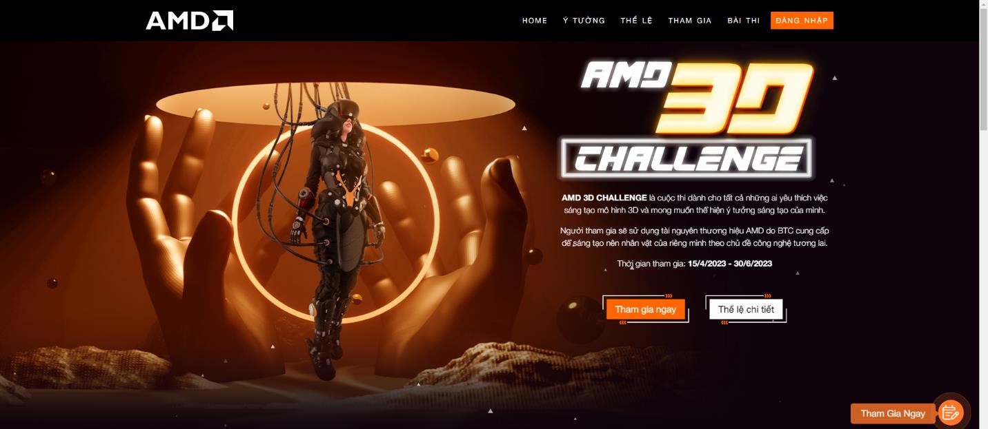 Cuộc thi “AMD 3D Challenge” - Khi kỹ thuật kết hợp sáng tạo - Ảnh 6.