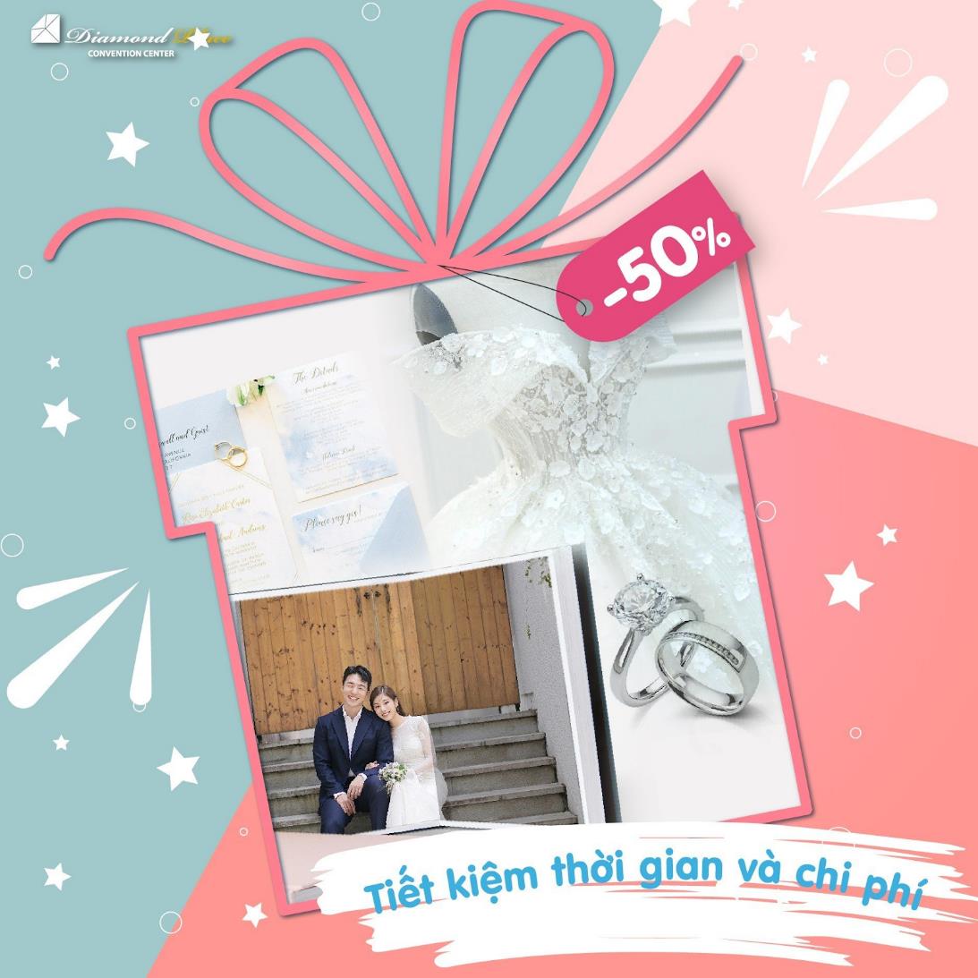 Bùng nổ cùng triển lãm cưới lần 4 tại Diamond Place - Ảnh 2. Bùng nổ cùng triển lãm cưới lần 4 tại Diamond Place - Ảnh 2.