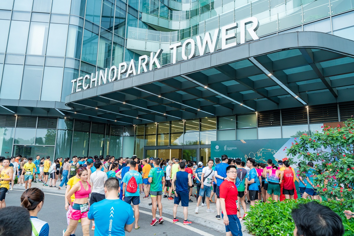 TechnoPark Vertical Run 2023 - Chinh phục tòa nhà thông minh theo tiêu chuẩn TOP10 thế giới - Ảnh 1.