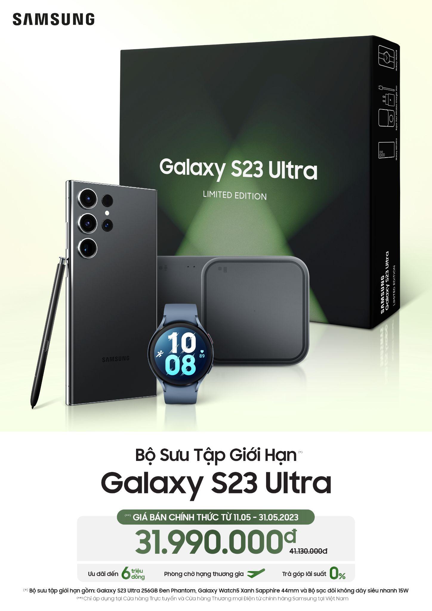 Rinh ngay Bộ sưu tập giới hạn Galaxy S23 Ultra với loạt sản phẩm công nghệ tiên tiến nhất của Samsung trong thời điểm hiện tại - Ảnh 1.
