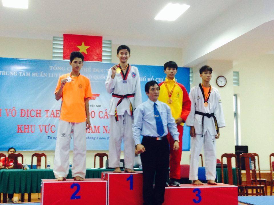 Võ sĩ Taekwondo 22 tuổi “hay cười” và hành trình đoạt huy chương vàng SEA Games 32 - Ảnh 1.