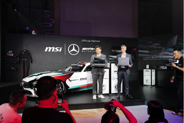 MSI giới thiệu phiên bản laptop hợp tác với Mercedes-AMG tại Computex 2023 - Ảnh 3.