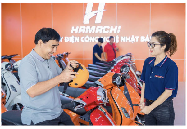 Hamachi - Dòng xe máy điện tiết kiệm năng lượng - Ảnh 3.