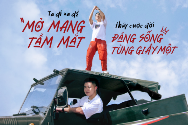 3 rapper Gill, RPT Orjinn và RZ Mas lướt xe DIBAO đi dọc Việt Nam trong MV mới - Ảnh 4.