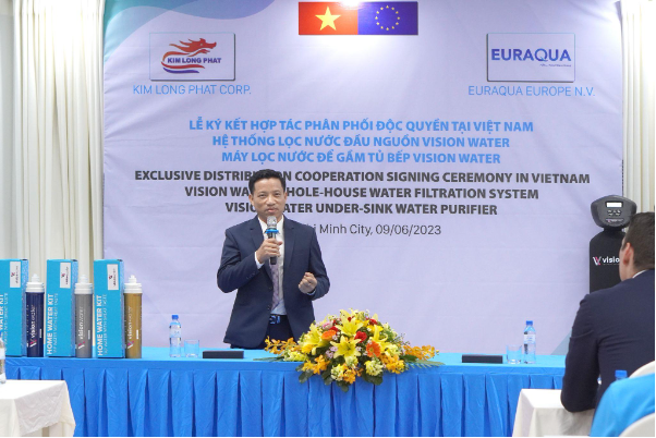 Lễ ký kết hợp tác giữa Kim Long Phát và Euraqua Europe N.V. - Ảnh 3.
