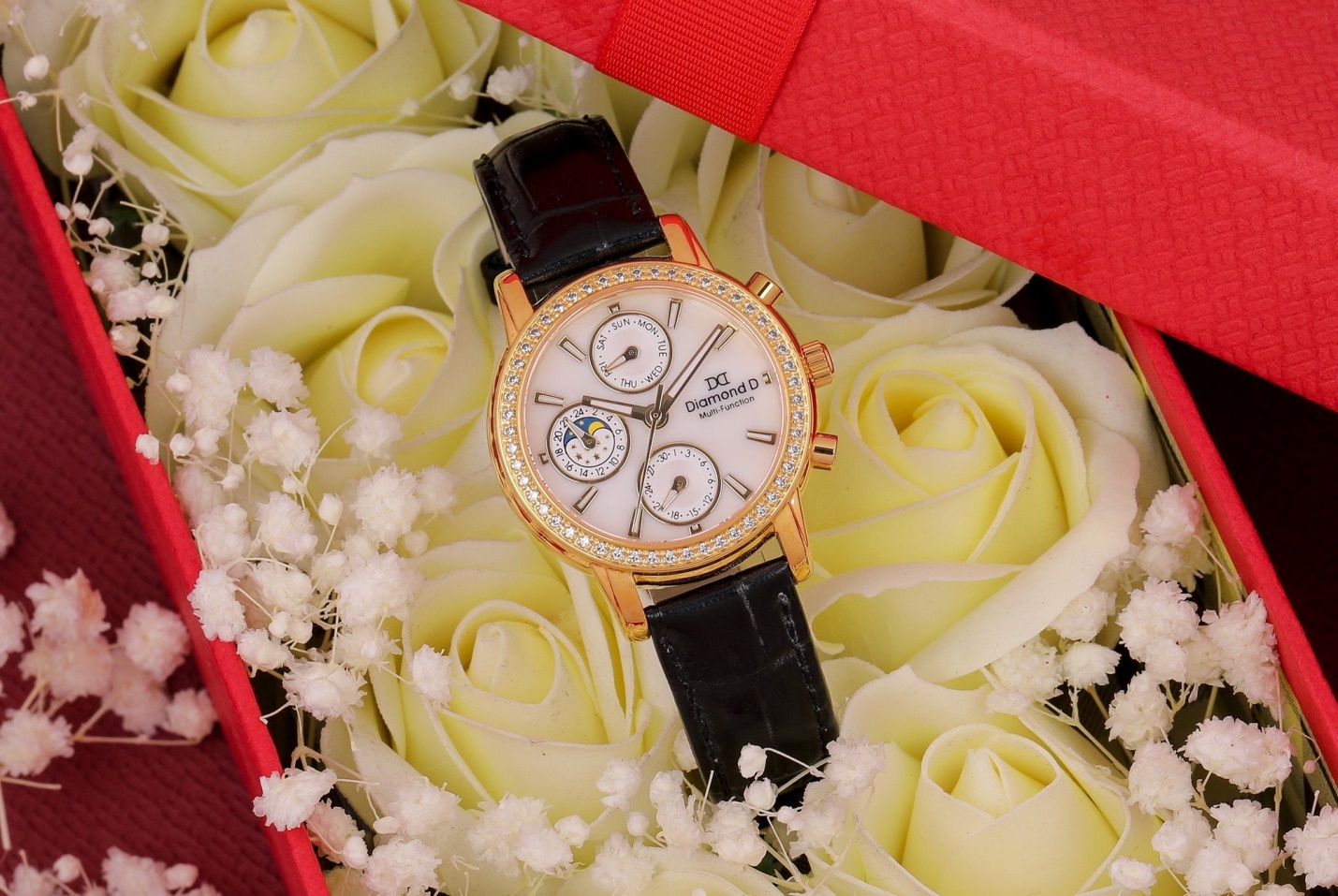 Đồng hồ nữ Diamond D giảm giá đặc biệt số lượng giới hạn - Ảnh 3.