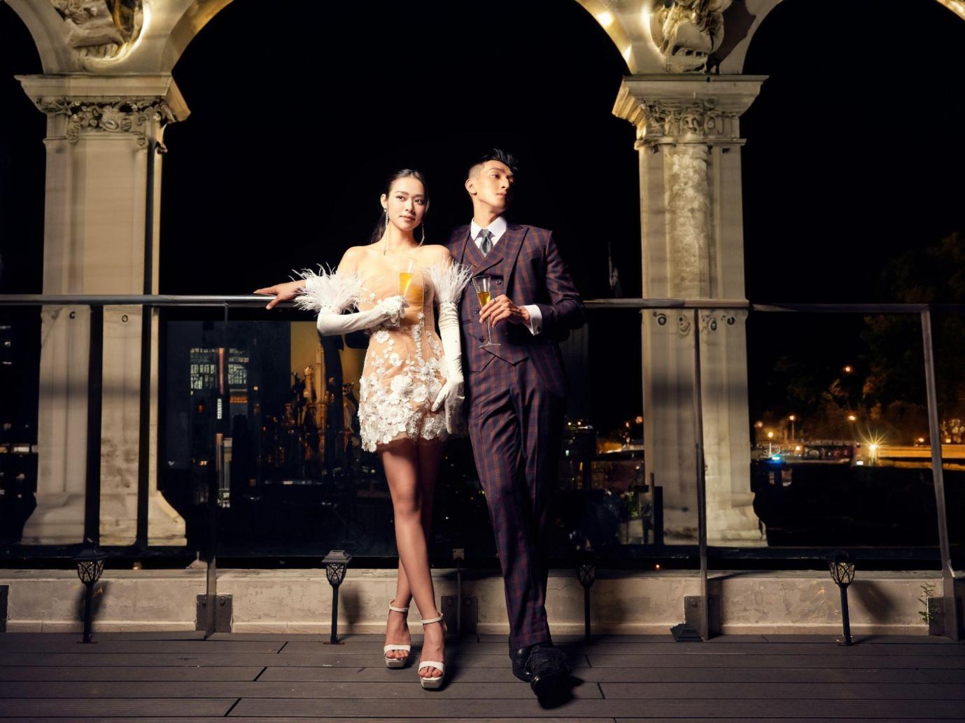 Cặp đôi “Lật mặt 6” Diệp Bảo Ngọc, Thanh Thức tái hợp trong BST thời trang của Angeletta - Ảnh 9.