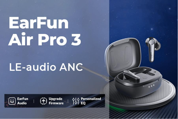 Tai nghe Bluetooth Earfun Air Pro 3 điểm nhấn đến từ chất âm - Ảnh 1.