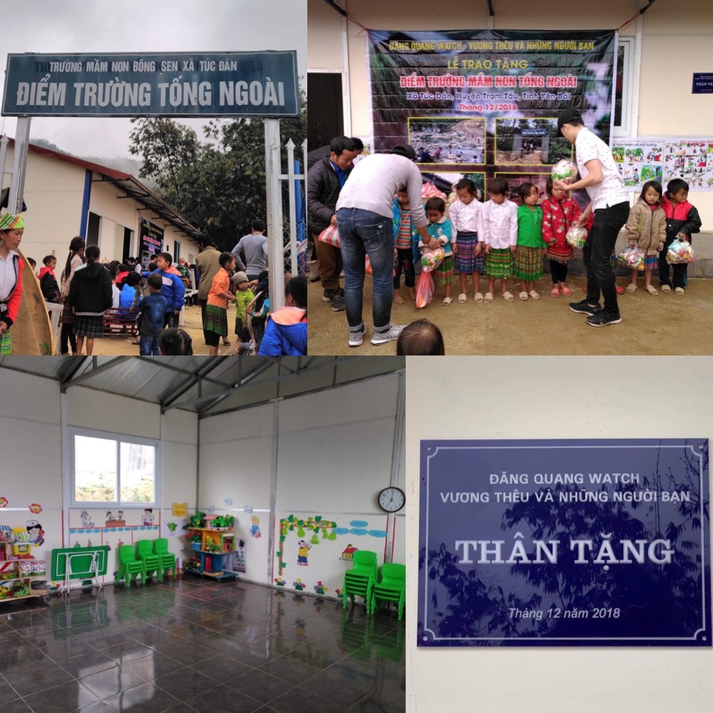 Người hùng Đăng Quang Watch lan tỏa nghĩa tình đến trẻ em vùng cao