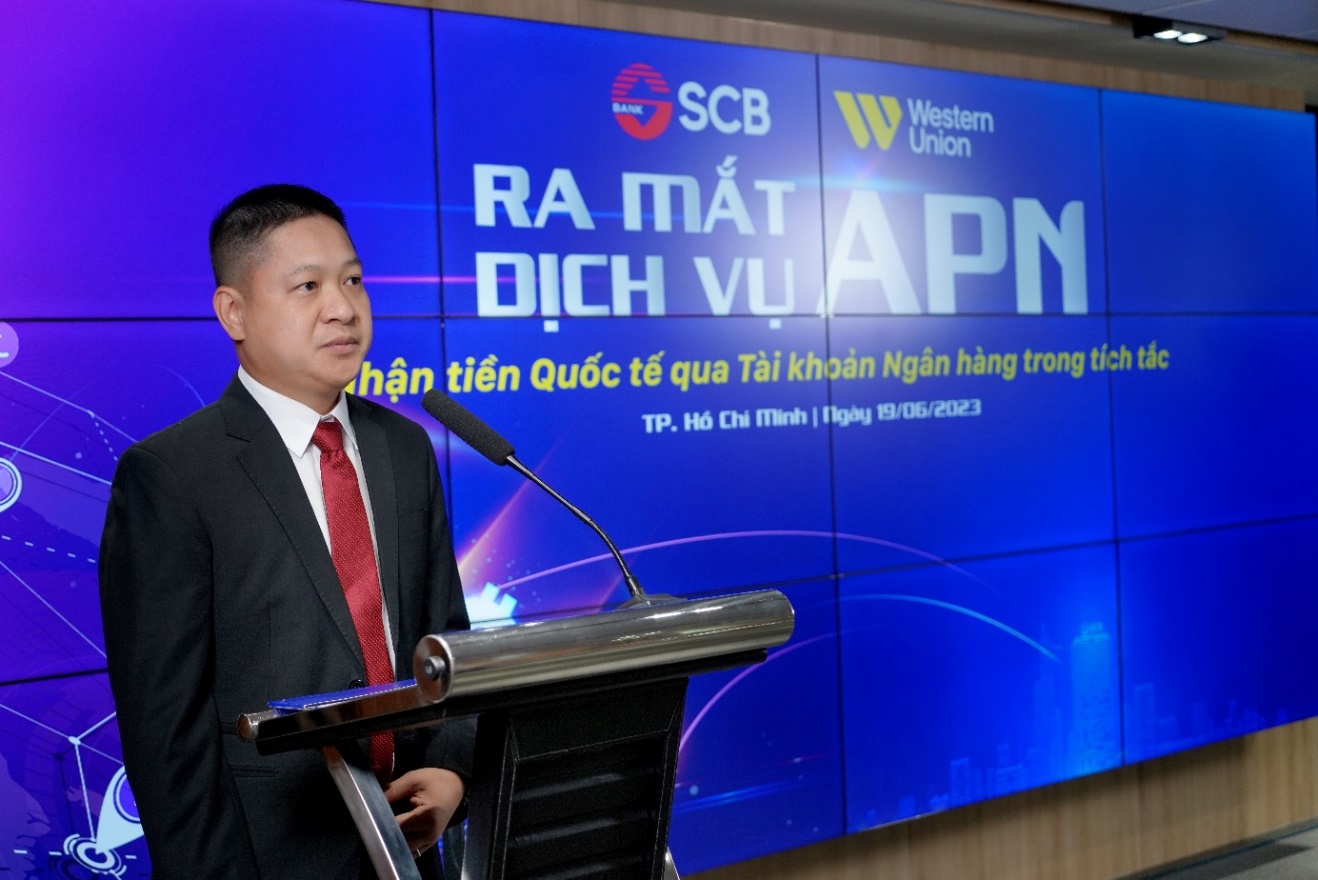 SCB ra mắt dịch vụ nhận tiền quốc tế trong tích tắc của Western Union - Ảnh 1.