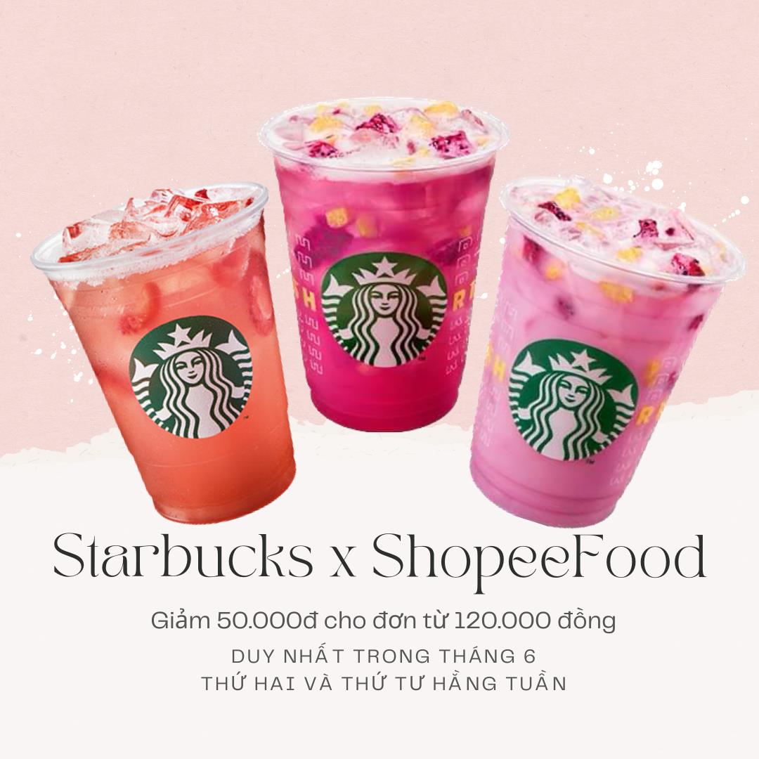 “Tiếp sức” đầu tuần và giữa tuần, làm gì có ai chiều fan như Starbucks và ShopeeFood - Ảnh 1.