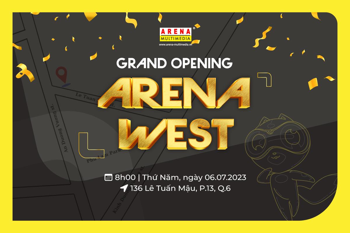 Arena West: Arena Multimedia khai trương cơ sở mới tại cửa ngõ Tây Nam TP.HCM - Ảnh 1.