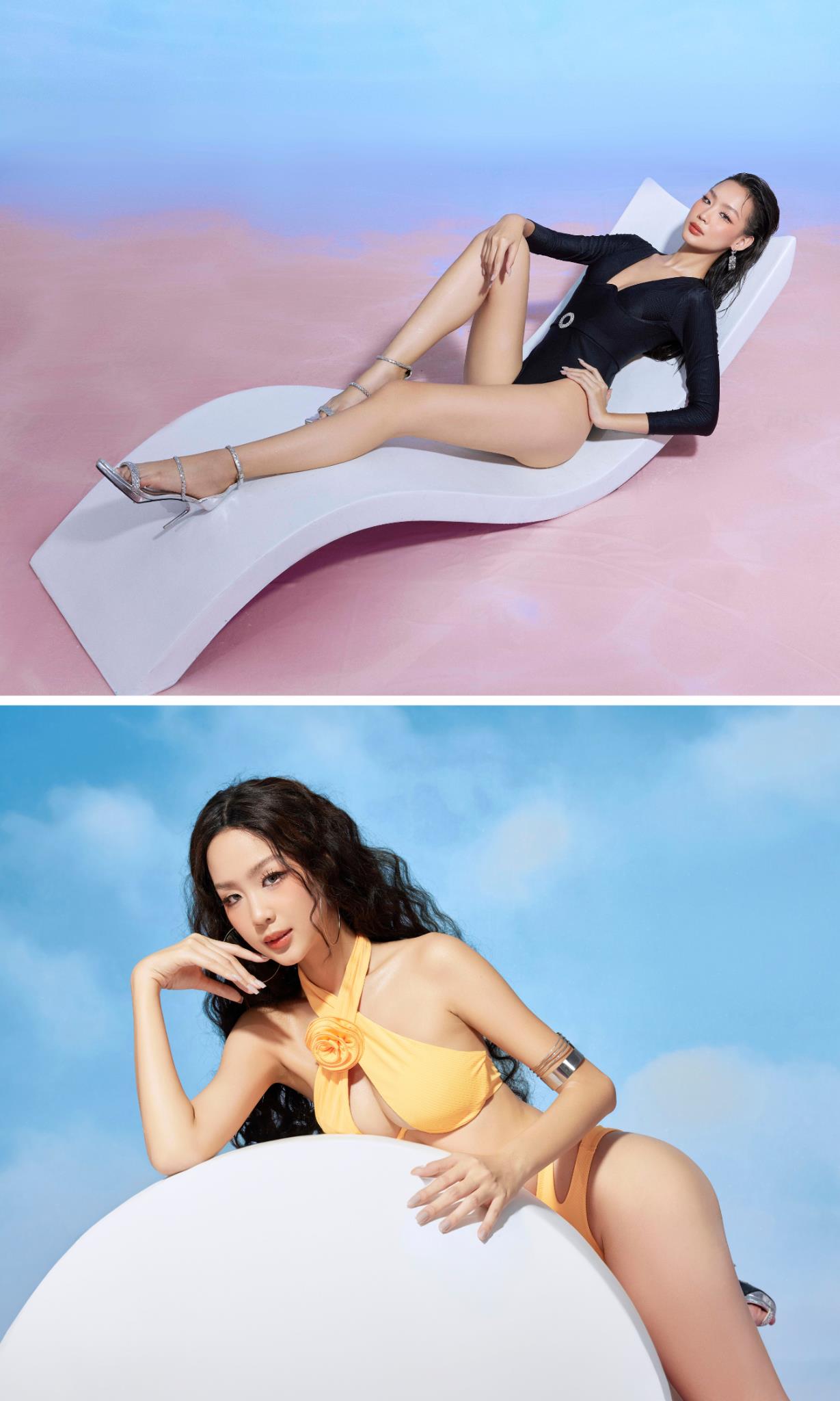 Bộ ảnh bikini nóng bỏng của top 3 miss world vietnam 2022 