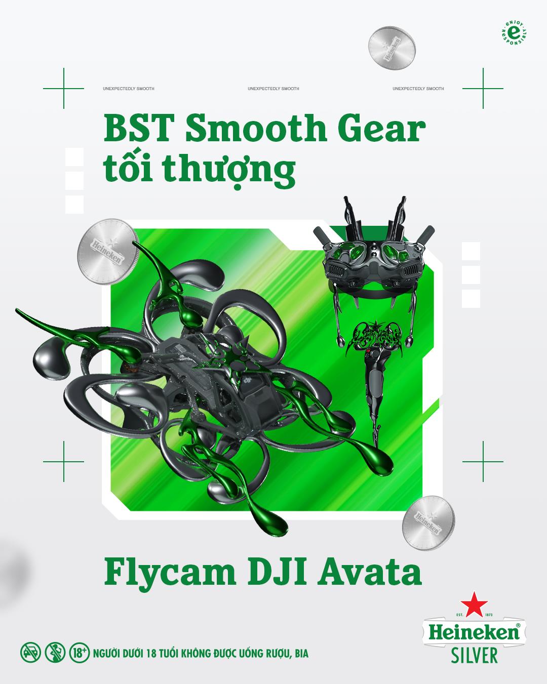 Nhiệt độ mùa hè còn không nóng bằng FLYCAM DJI Avata siêu thực từ Heineken Silver - Ảnh 4.